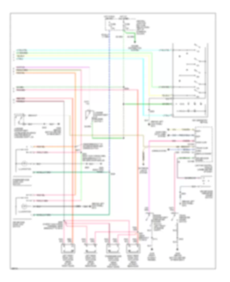 Forced Entry Wiring Diagram 2 of 2 for Ford Crown Victoria 2009