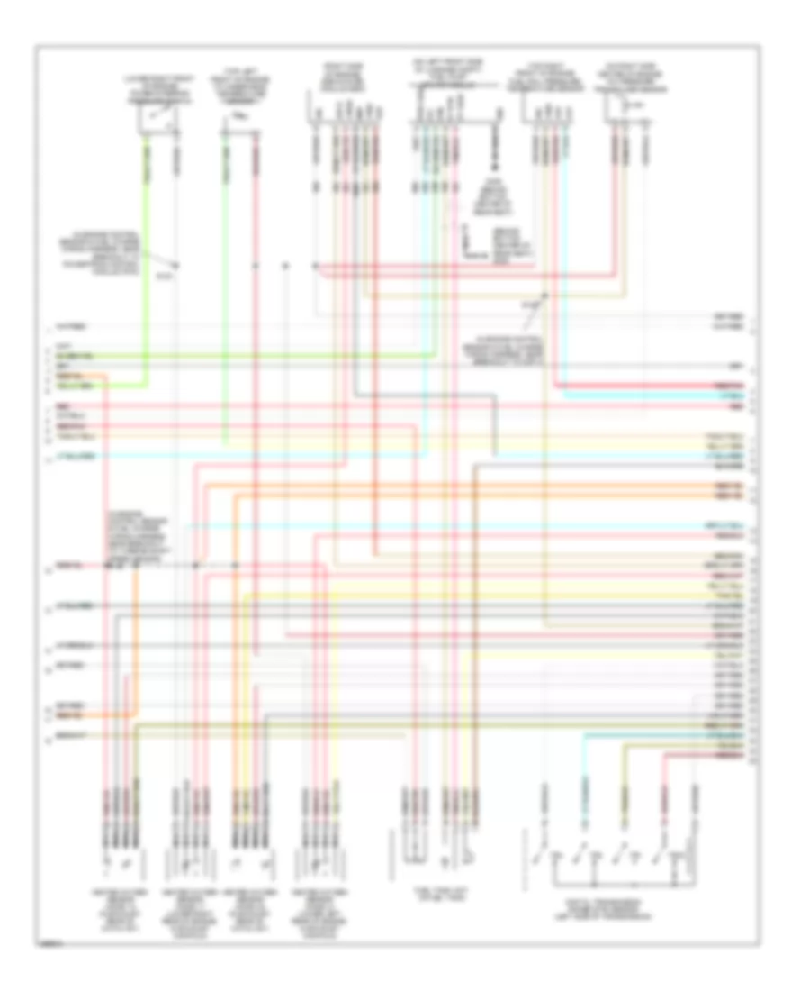 4.6L Flex Fuel, Engine Performance Wiring Diagram (3 of 6) for Ford Crown Victoria 2009