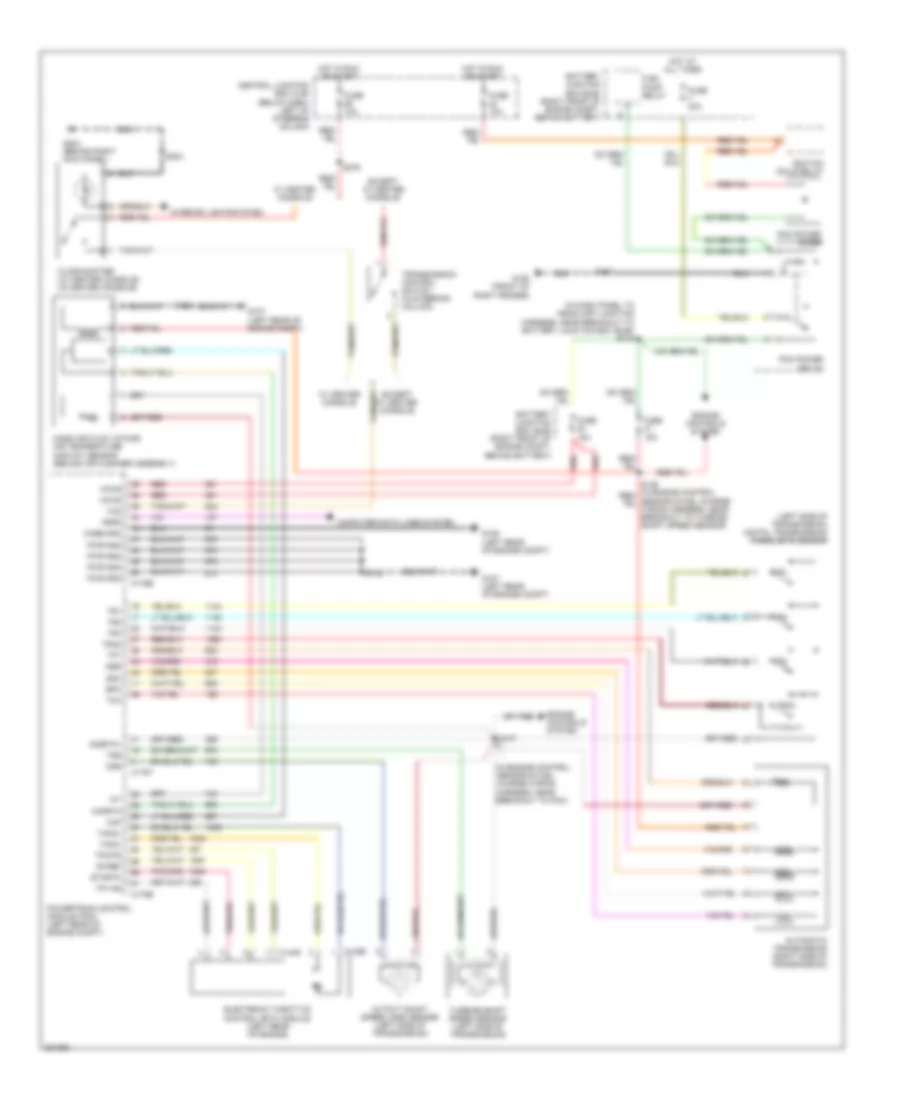 Transmission Wiring Diagram for Ford Crown Victoria 2009