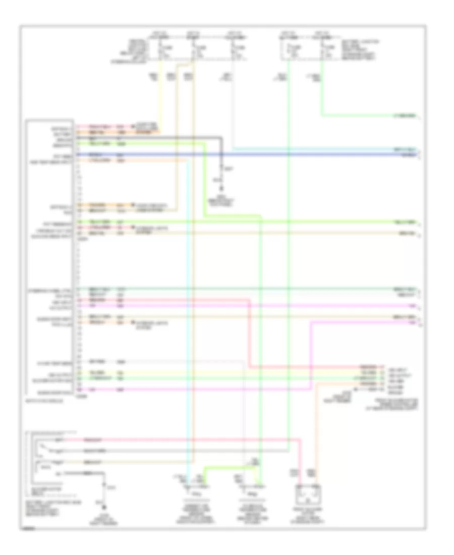 Automatic A C Wiring Diagram 1 of 2 for Ford Crown Victoria LX 2009