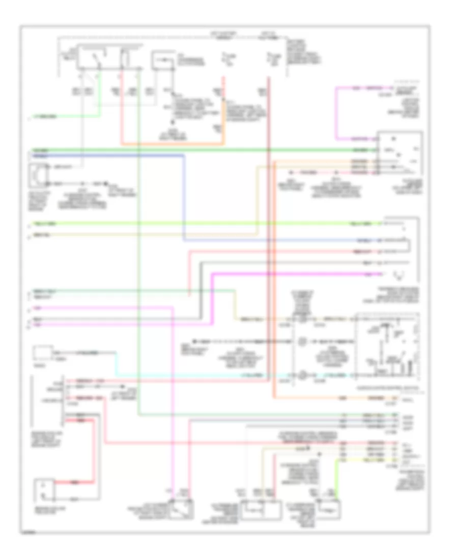 Automatic AC Wiring Diagram (2 of 2) for Ford Crown Victoria Police Interceptor 2006