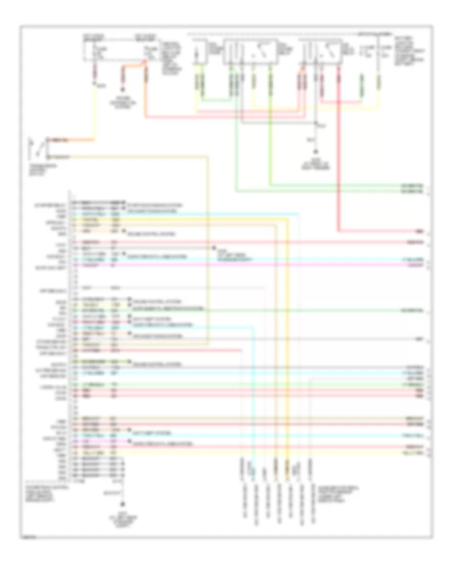 Engine Performance Wiring Diagram 1 of 5 for Ford Crown Victoria Police Interceptor 2006