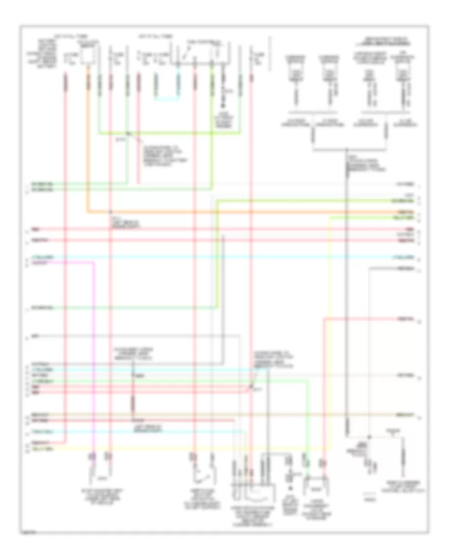 Engine Performance Wiring Diagram 2 of 5 for Ford Crown Victoria Police Interceptor 2006
