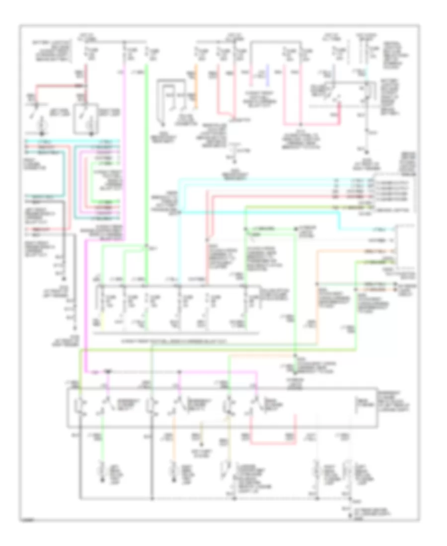 Accessory Lamps Wiring Diagram with Police Option Fuse Holder for Ford Crown Victoria Police Interceptor 2006