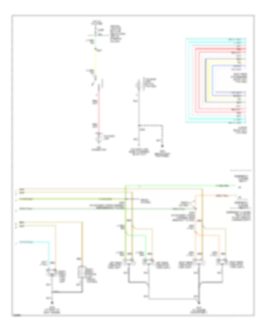 Exterior Lamps Wiring Diagram (2 of 2) for Ford Crown Victoria Police Interceptor 2006