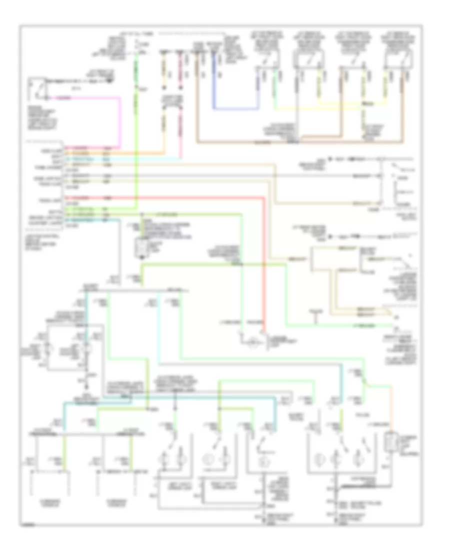 Courtesy Lamps Wiring Diagram for Ford Crown Victoria Police Interceptor 2006
