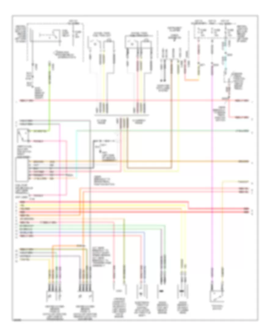 5.4L, Engine Performance Wiring Diagram (4 of 5) for Ford Cab  Chassis F350 Super Duty 2007