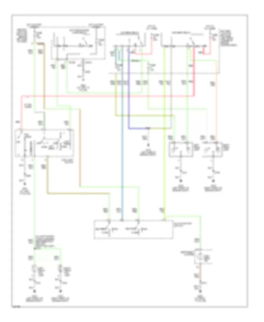 Autolamps Wiring Diagram, without DRL for Ford Cab  Chassis F350 Super Duty 2007