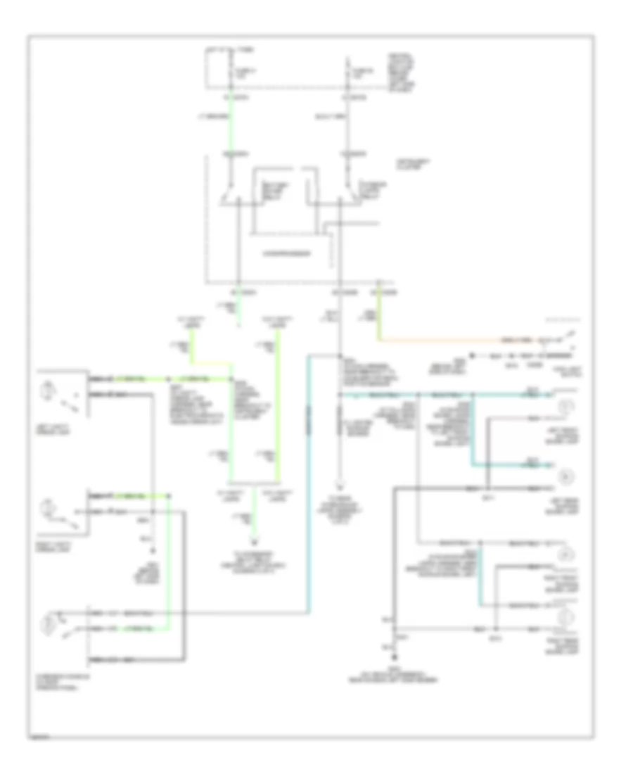 Courtesy Lamps Wiring Diagram 1 of 3 for Ford Cab  Chassis F350 Super Duty 2007
