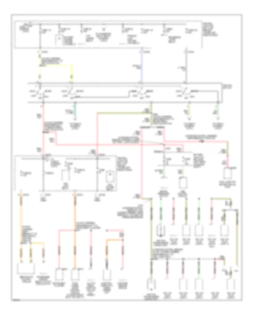 Power Distribution Wiring Diagram 3 of 5 for Ford Cab  Chassis F350 Super Duty 2007