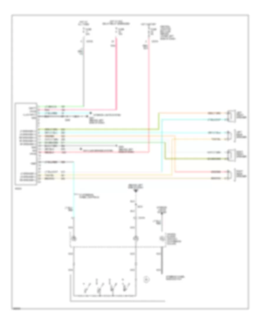 Radio Wiring Diagram for Ford Cab  Chassis F350 Super Duty 2007
