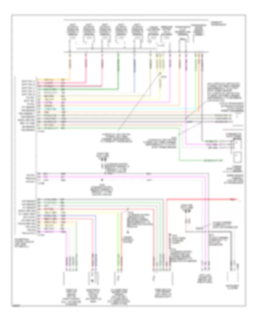 5 4L A T Wiring Diagram 1 of 2 for Ford Cab  Chassis F350 Super Duty 2007