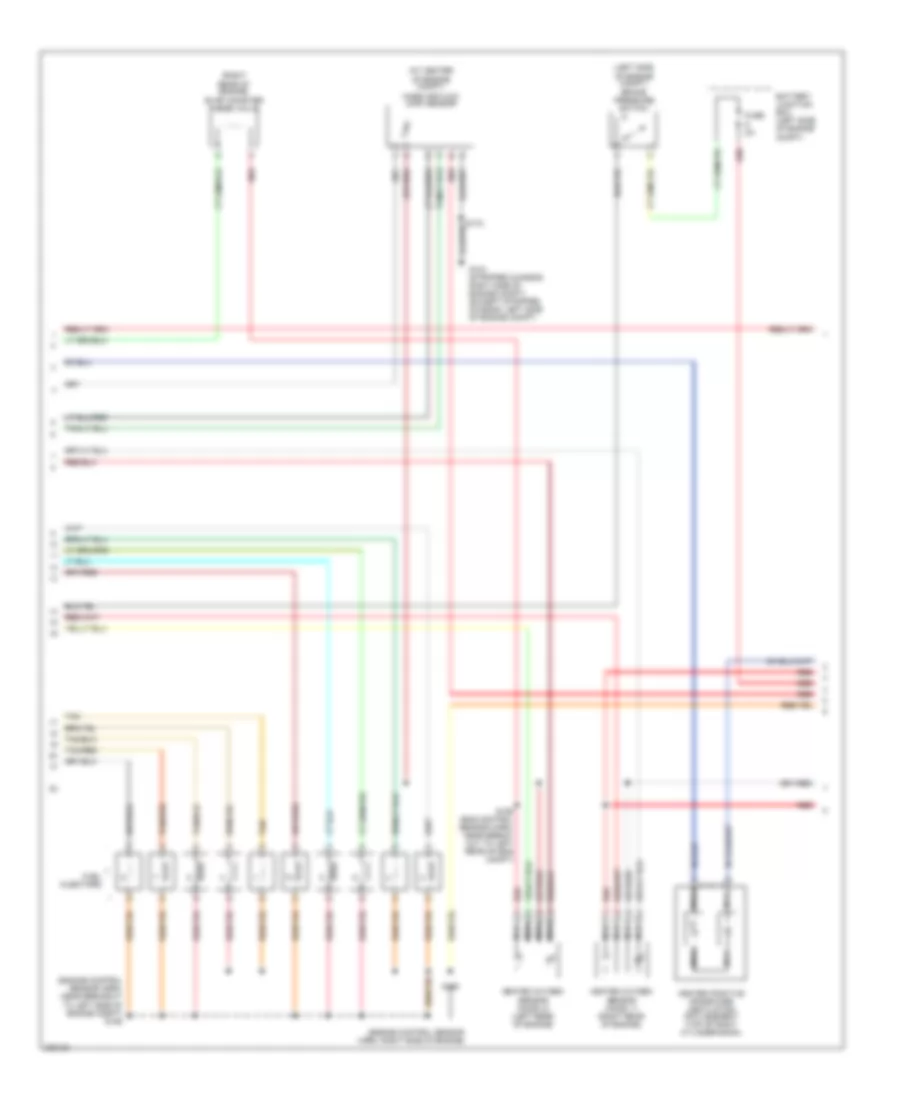 6.8L, Engine Performance Wiring Diagram (2 of 5) for Ford Cutaway E350 Super Duty 2006