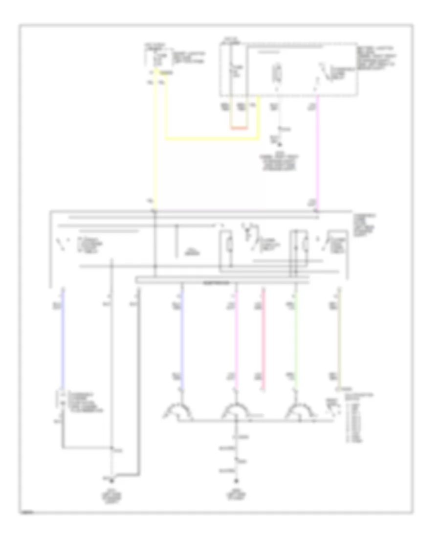 WiperWasher Wiring Diagram, without Stripped Chassis for Ford Cutaway E250 2009