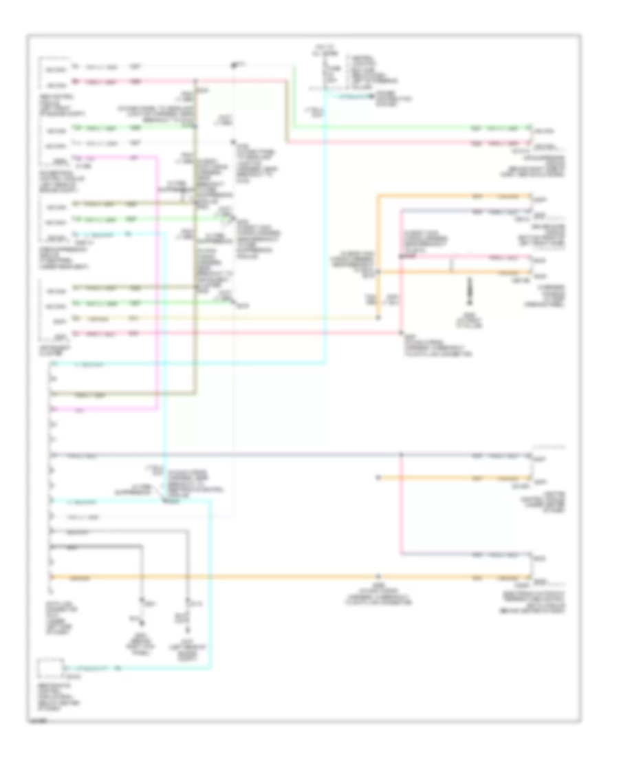 Computer Data Lines Wiring Diagram for Ford Crown Victoria 2007