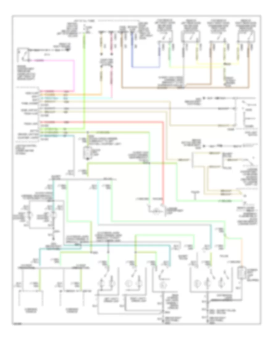 Courtesy Lamps Wiring Diagram for Ford Crown Victoria 2007
