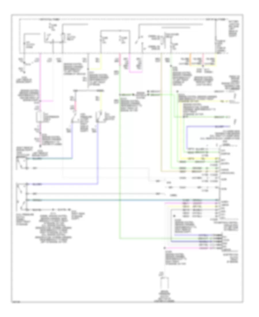 Automatic A C Wiring Diagram 3 of 3 for Ford Cab  Chassis F350 Super Duty 2010