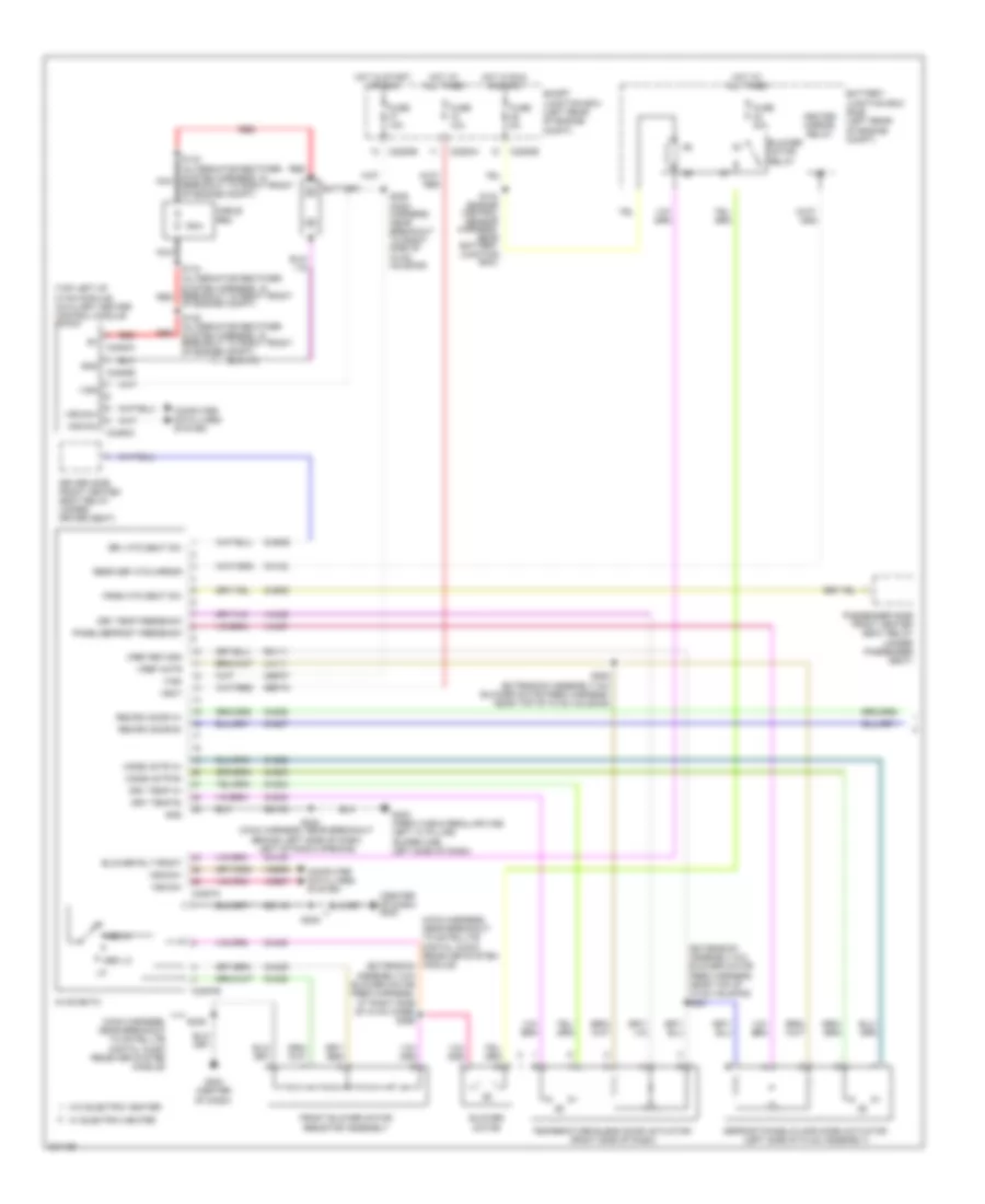 Manual AC Wiring Diagram (1 of 2) for Ford Cab  Chassis F350 Super Duty 2010