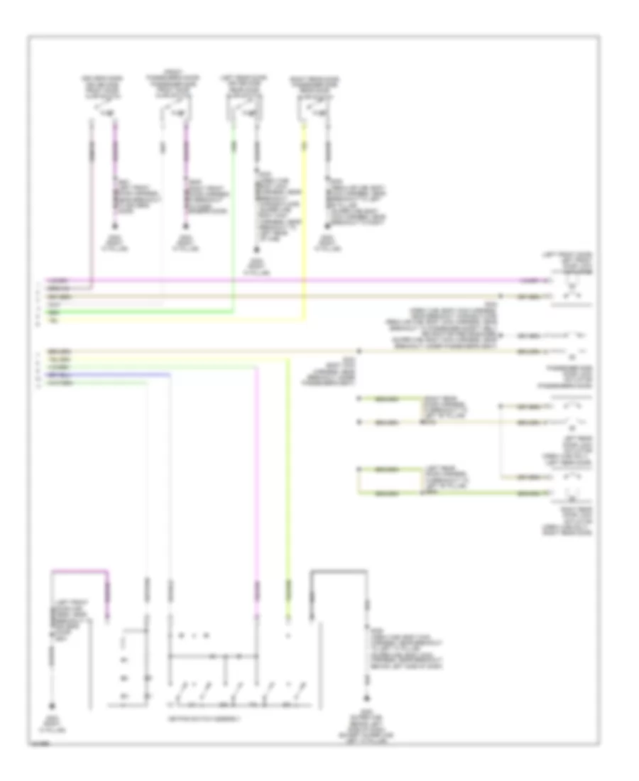 Forced Entry Wiring Diagram 2 of 2 for Ford Cab  Chassis F350 Super Duty 2010