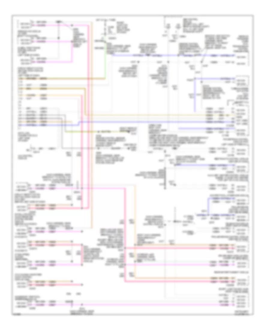 Computer Data Lines Wiring Diagram for Ford Cab  Chassis F350 Super Duty 2010