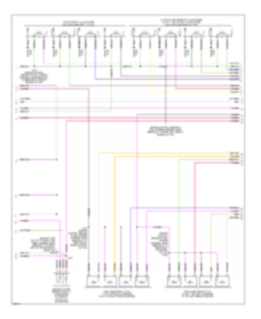5.4L, Engine Performance Wiring Diagram (4 of 6) for Ford Cab  Chassis F350 Super Duty 2010