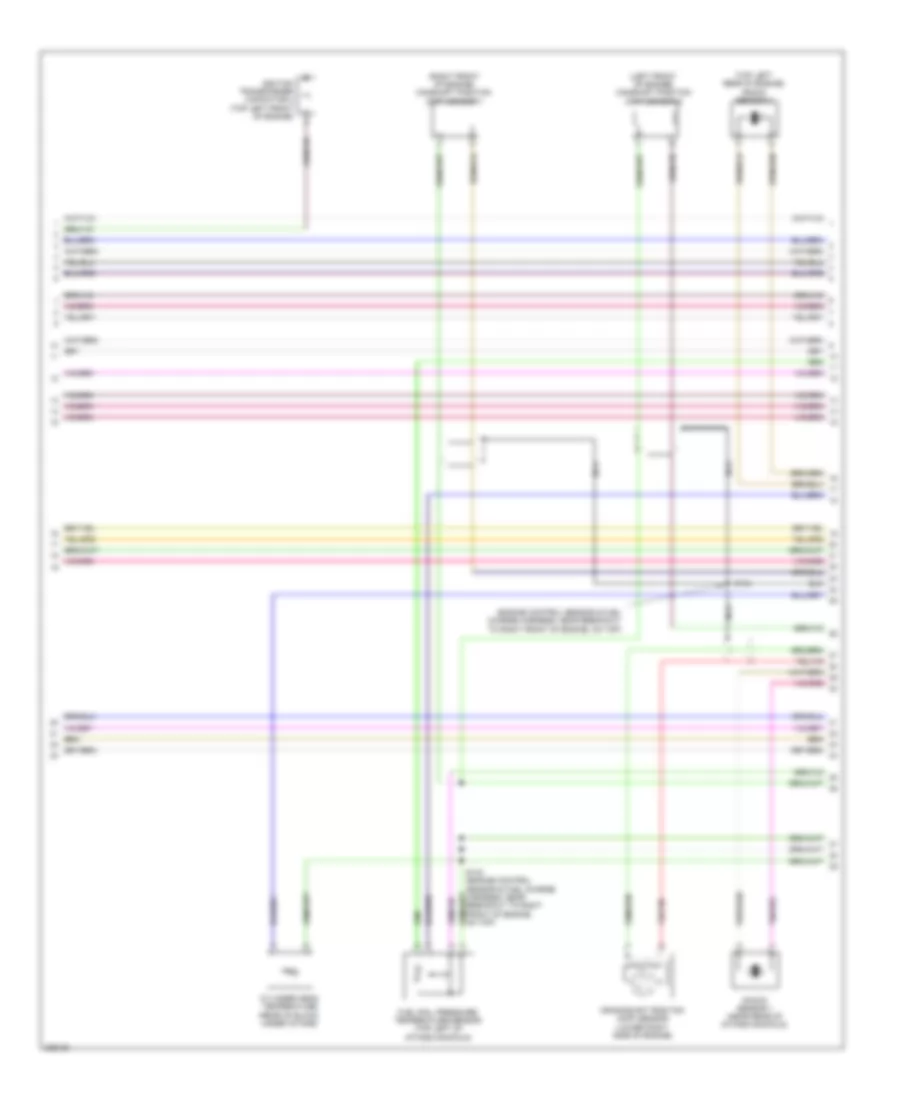 5.4L, Engine Performance Wiring Diagram (5 of 6) for Ford Cab  Chassis F350 Super Duty 2010