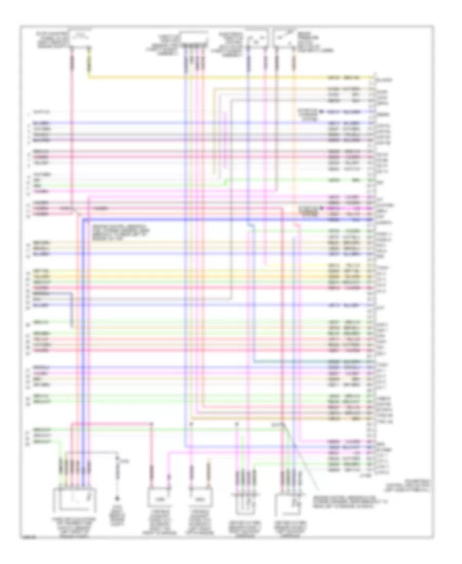 5.4L, Engine Performance Wiring Diagram (6 of 6) for Ford Cab  Chassis F350 Super Duty 2010