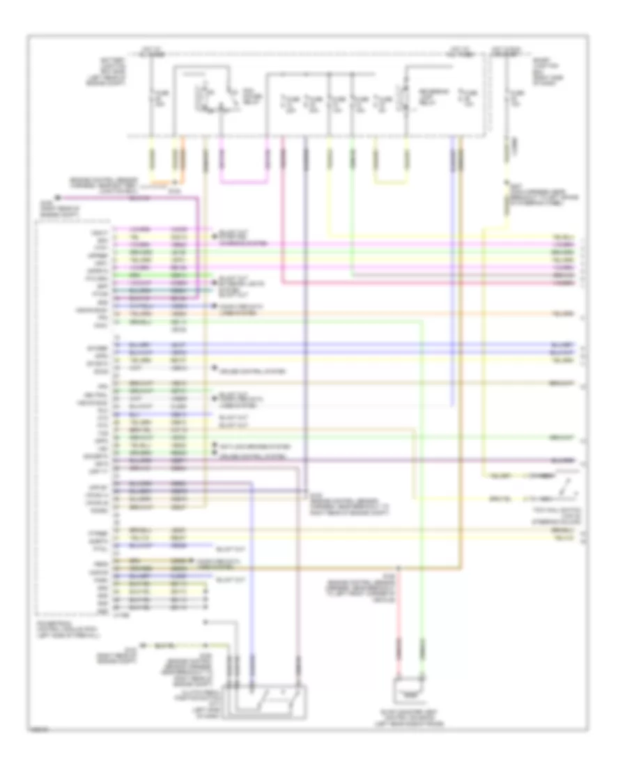 6.8L, Engine Performance Wiring Diagram (1 of 6) for Ford Cab  Chassis F350 Super Duty 2010