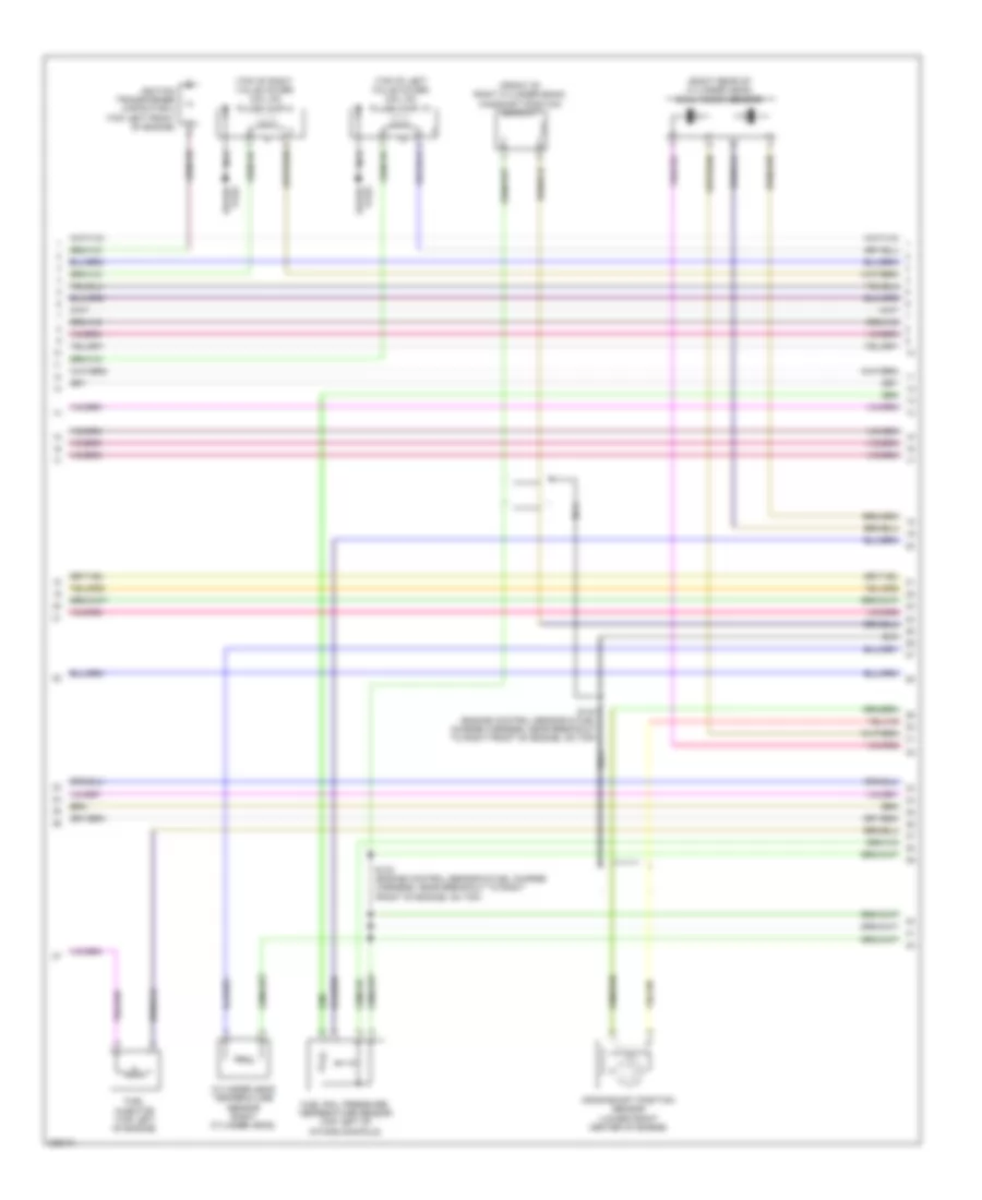 6.8L, Engine Performance Wiring Diagram (5 of 6) for Ford Cab  Chassis F350 Super Duty 2010