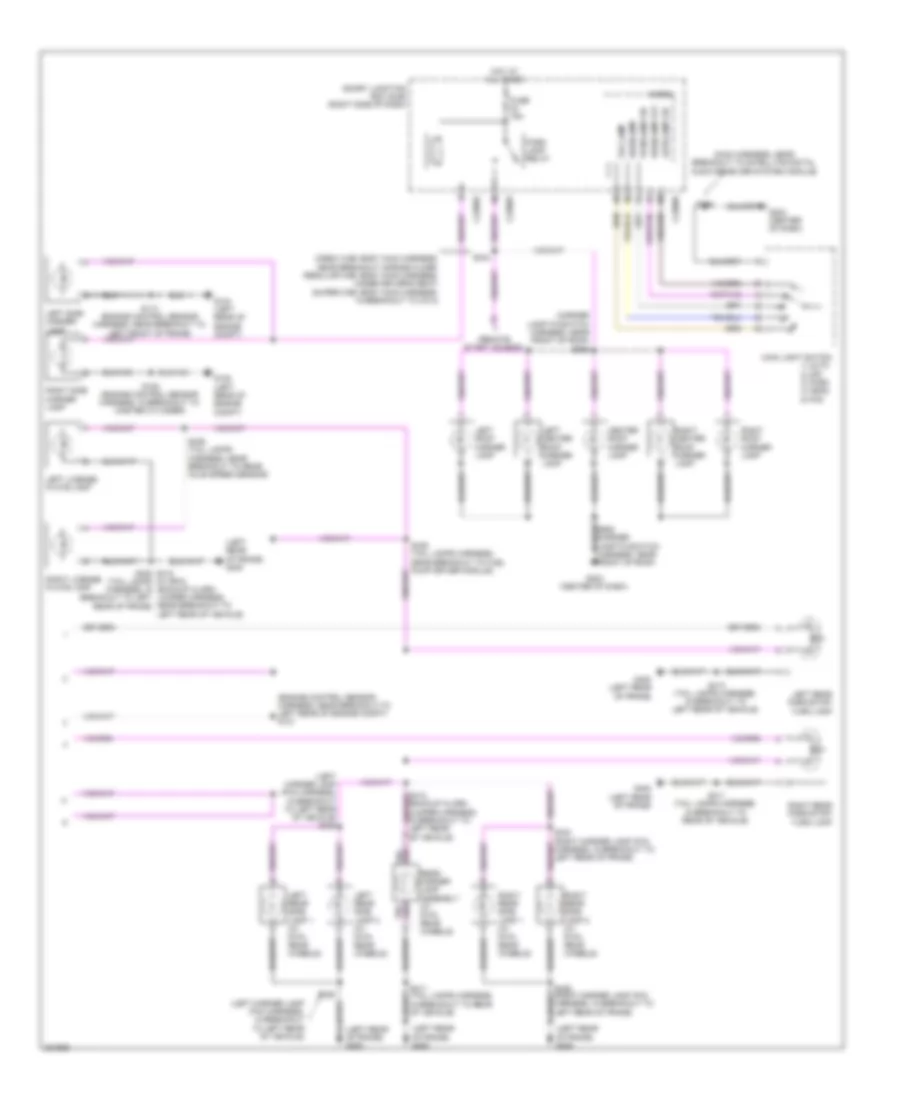 Exterior Lamps Wiring Diagram, with Box (2 of 2) for Ford Cab  Chassis F350 Super Duty 2010