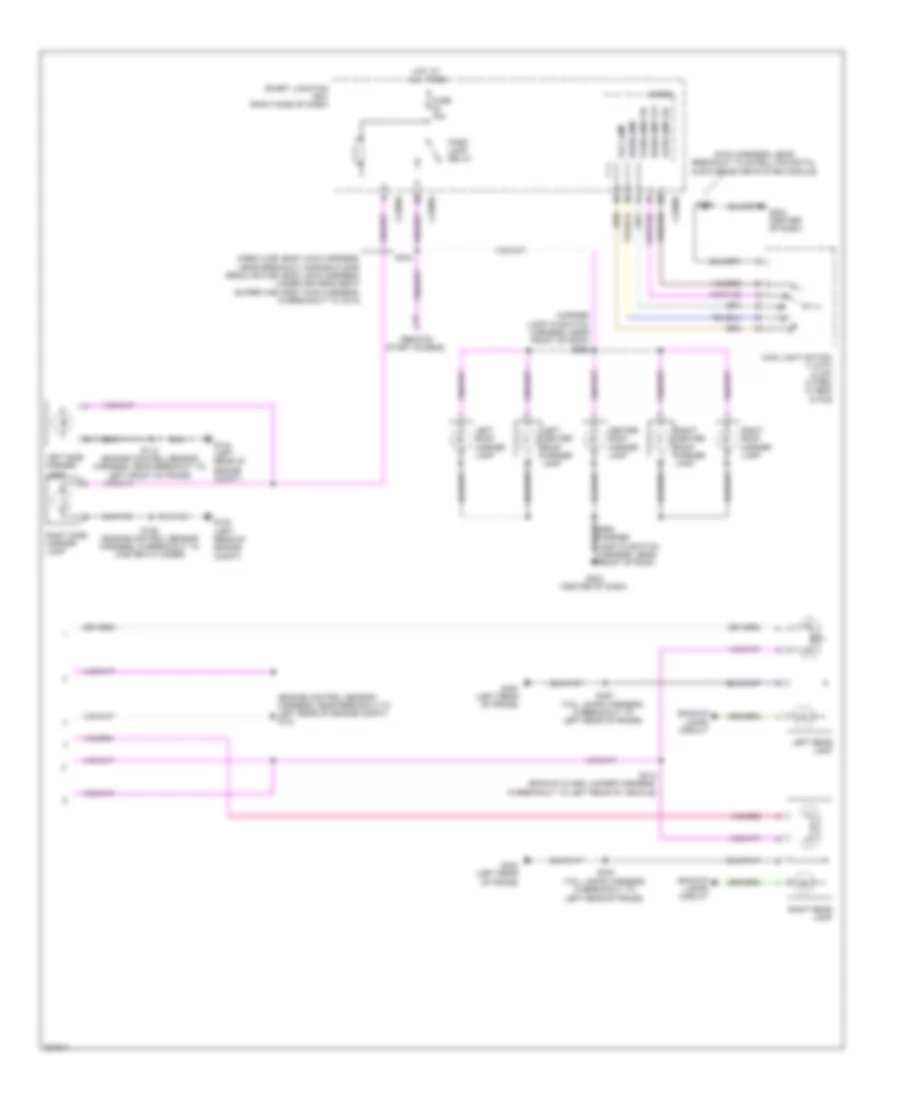Exterior Lamps Wiring Diagram without Box 2 of 2 for Ford Cab  Chassis F350 Super Duty 2010