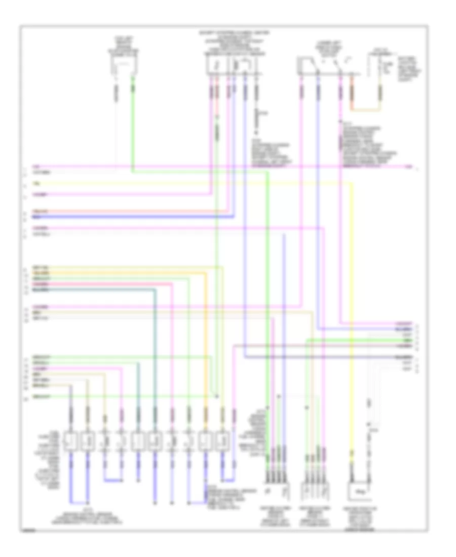 6.8L, Engine Performance Wiring Diagram (2 of 5) for Ford Cutaway E350 Super Duty 2009