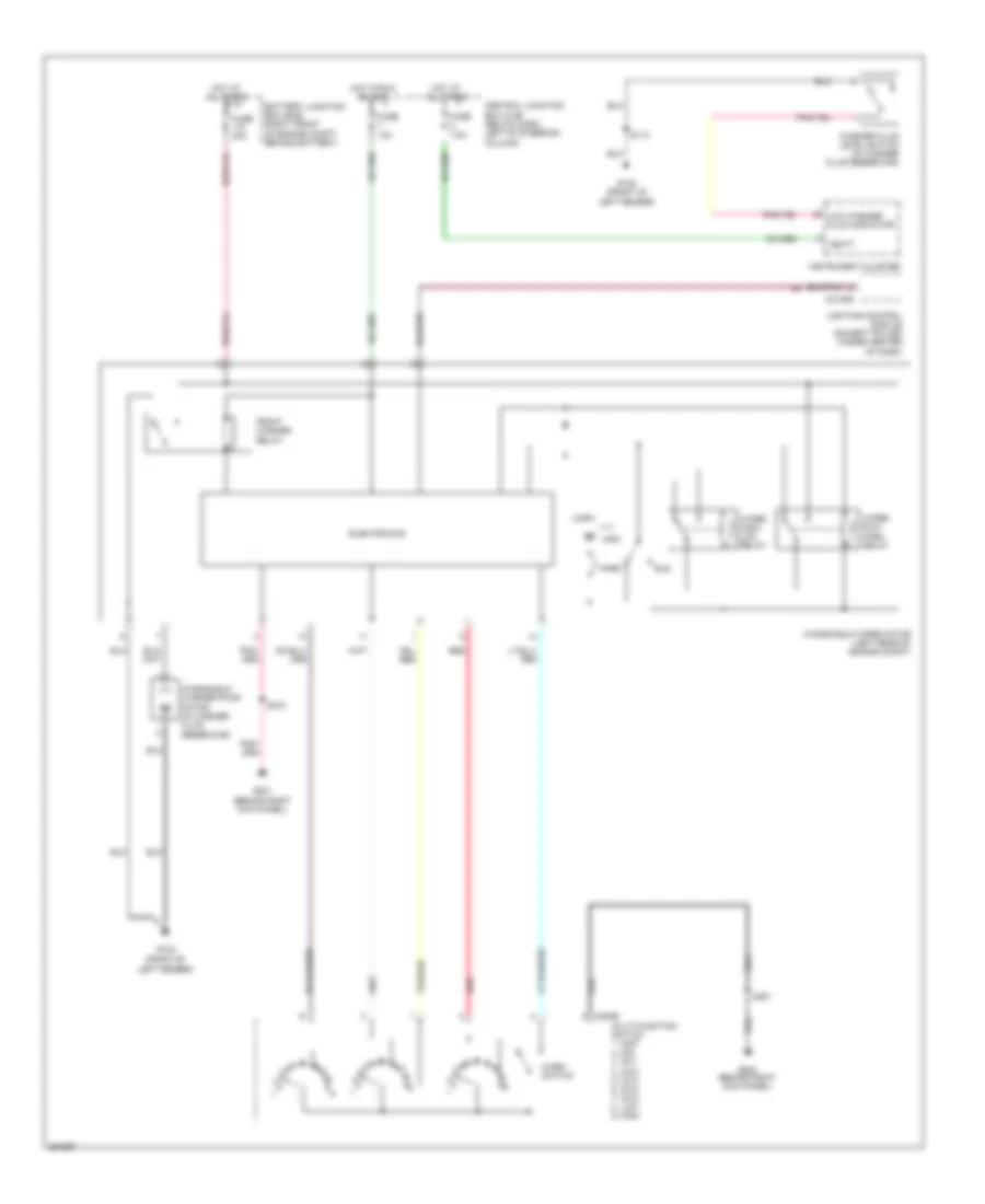 WiperWasher Wiring Diagram for Ford Crown Victoria LX 2007