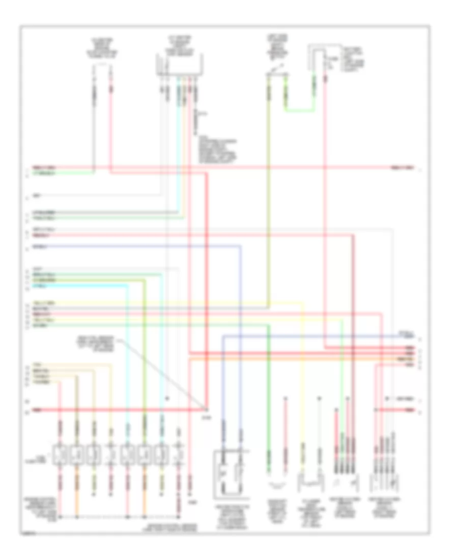 4.6L, Engine Performance Wiring Diagram (2 of 5) for Ford Econoline E150 2006