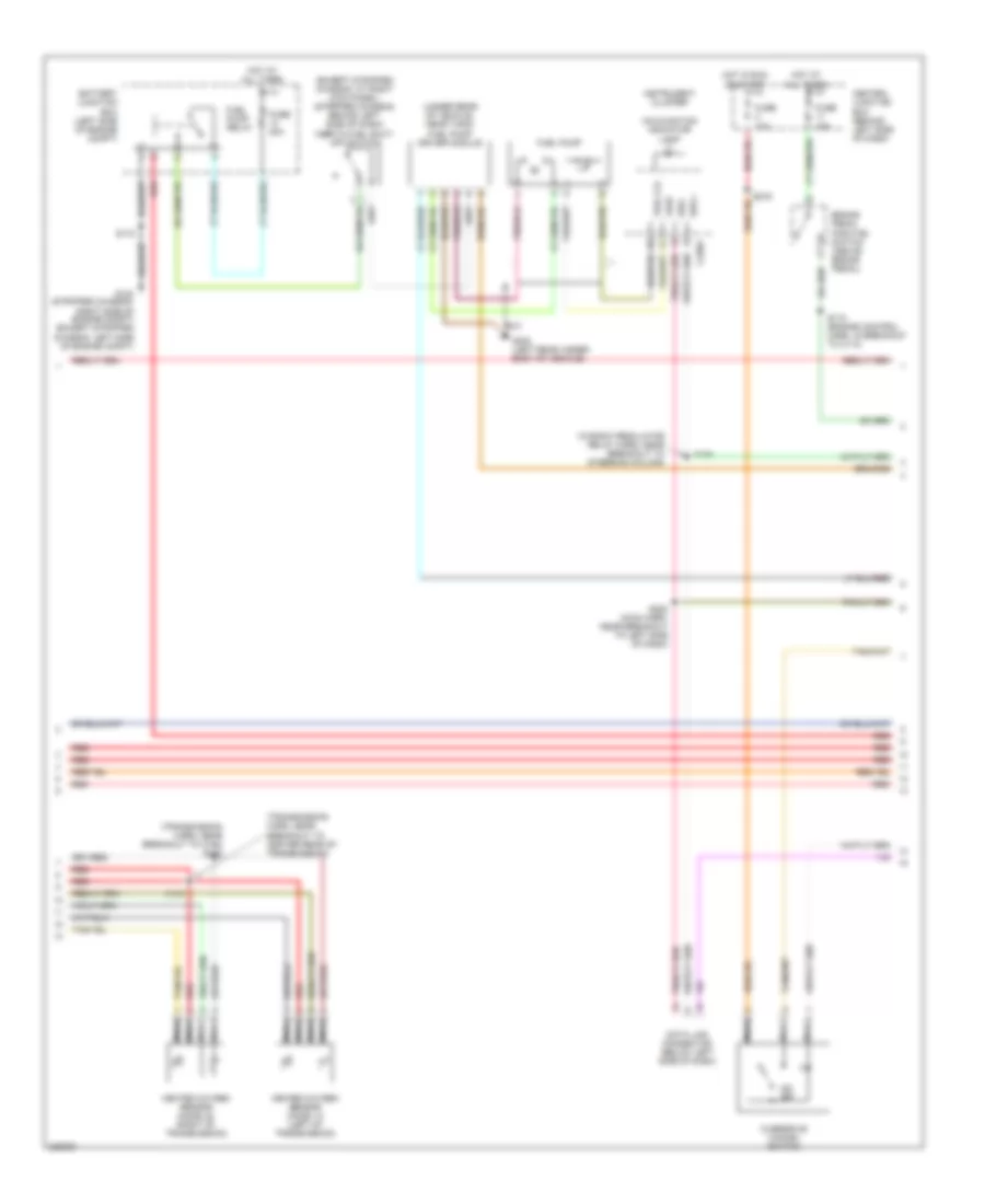 4.6L, Engine Performance Wiring Diagram (4 of 5) for Ford Econoline E150 2006