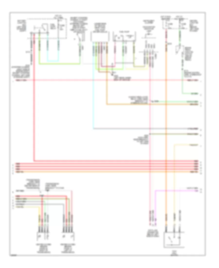 5.4L, Engine Performance Wiring Diagram, with Torqshift (4 of 5) for Ford Econoline E150 2006