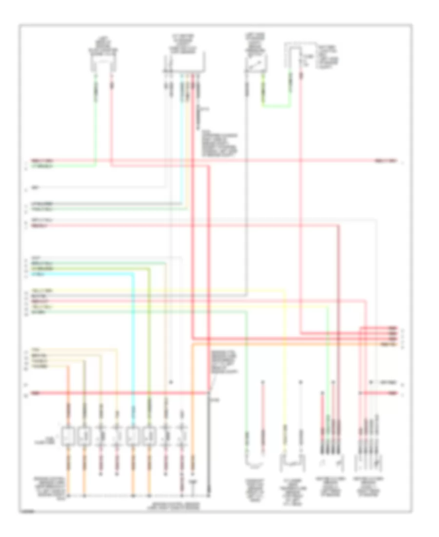 5.4L, Engine Performance Wiring Diagram, without Torqshift (2 of 5) for Ford Econoline E150 2006