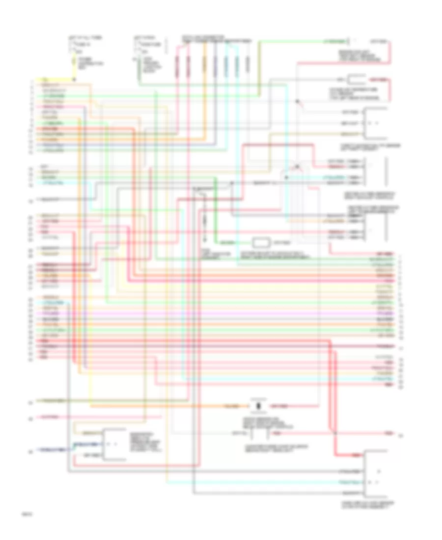 3 8L SC Engine Performance Wiring Diagrams 2 of 5 for Ford Thunderbird Super Coupe 1994