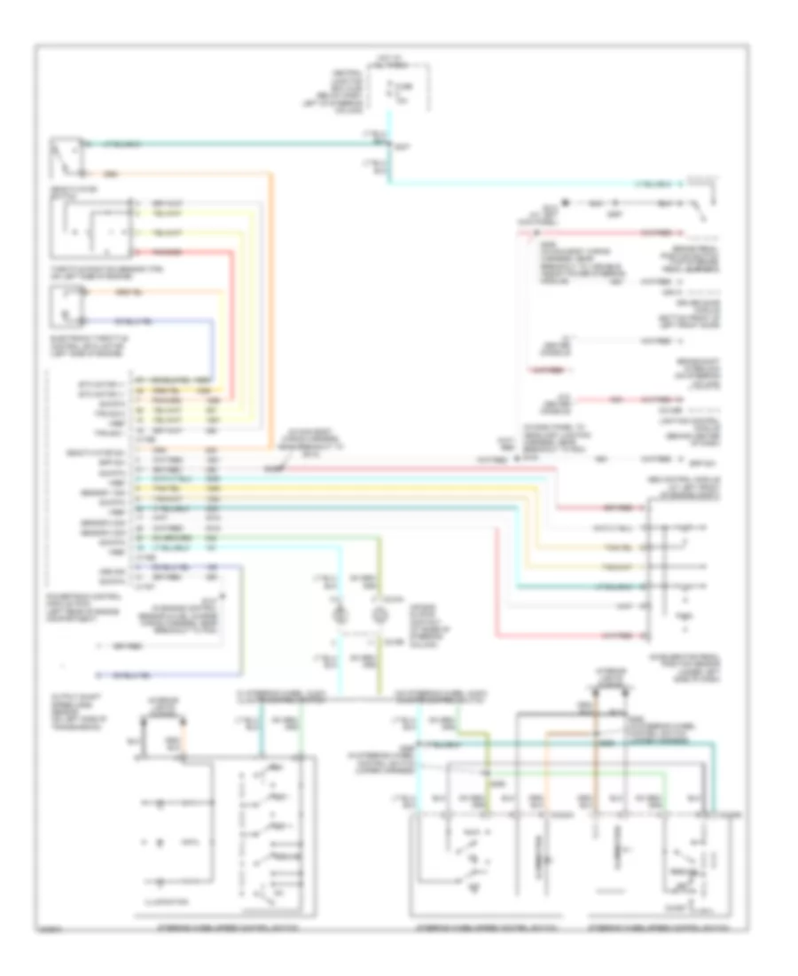 Cruise Control Wiring Diagram for Ford Crown Victoria LX 2005