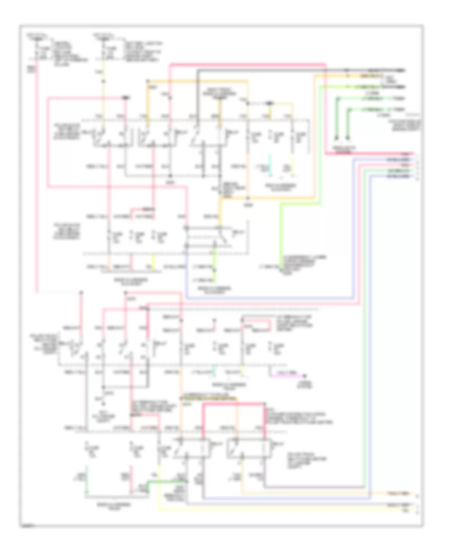 Accessory Lamps Wiring Diagram Crown Police 1 of 3 for Ford Crown Victoria LX 2005