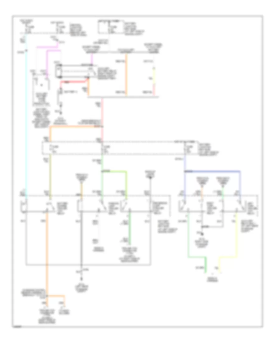 Exterior Lamps Wiring Diagram, with Stripped Chassis (2 of 2) for Ford Econoline E250 2006