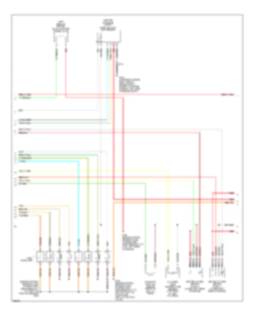 5.4L, Engine Performance Wiring Diagram, without Torqshift (2 of 5) for Ford Cutaway E350 Super Duty 2007