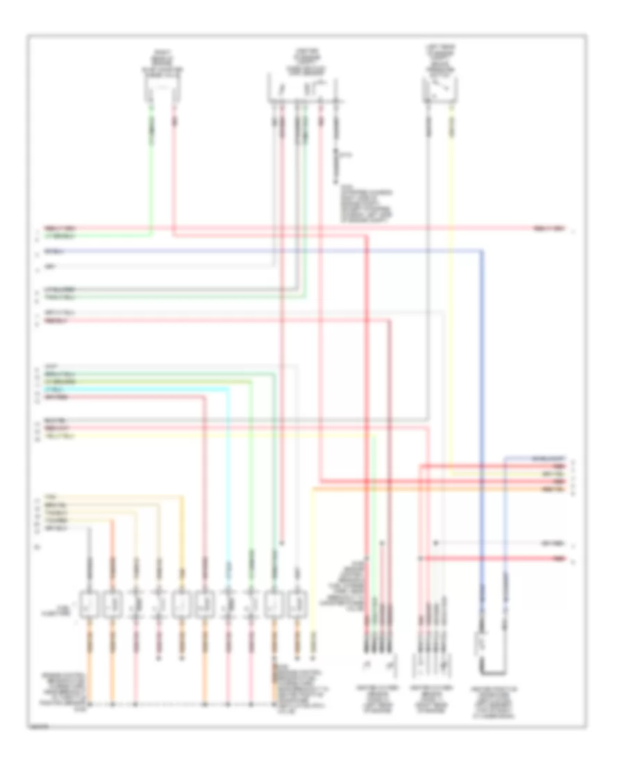 6.8L, Engine Performance Wiring Diagram (2 of 5) for Ford Cutaway E350 Super Duty 2007
