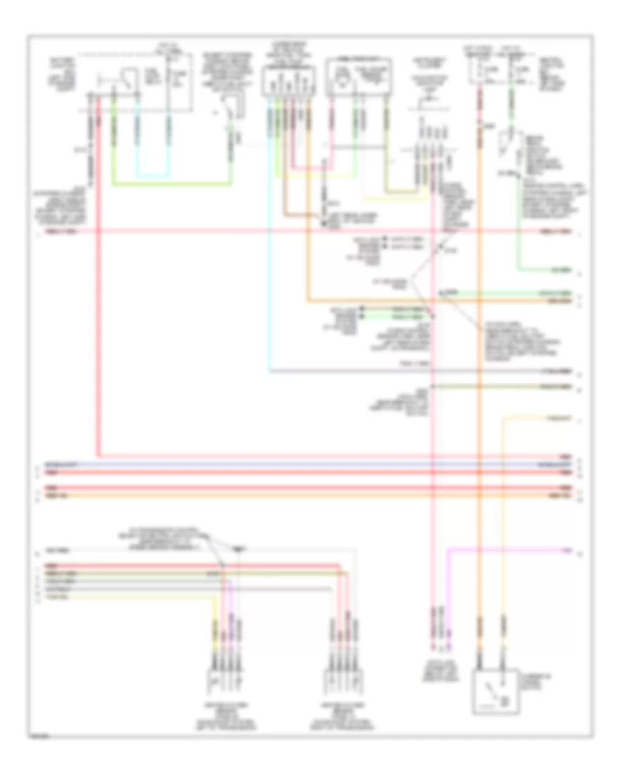6.8L, Engine Performance Wiring Diagram (4 of 5) for Ford Cutaway E350 Super Duty 2007