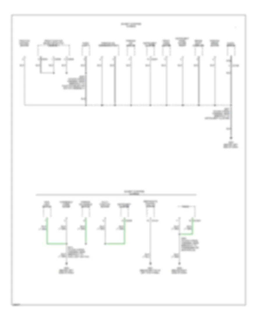 Ground Distribution Wiring Diagram (5 of 5) for Ford Cutaway E350 Super Duty 2007