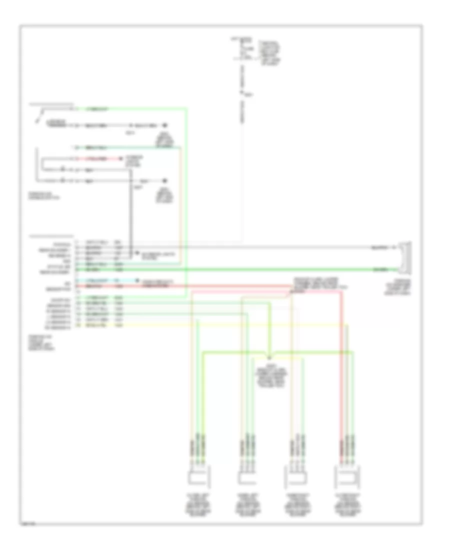 Parking Assistant Wiring Diagram for Ford Cutaway E350 Super Duty 2007