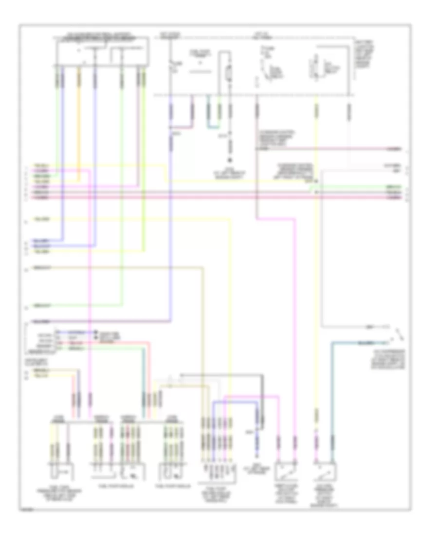 5.4L, Engine Performance Wiring Diagram (2 of 6) for Ford Cab  Chassis F350 Super Duty 2008