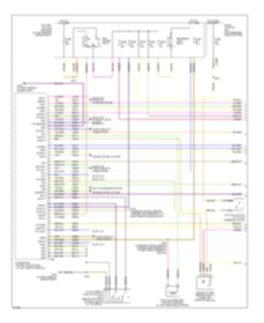 6.8L, Engine Performance Wiring Diagram (1 of 6) for Ford Cab  Chassis F350 Super Duty 2008