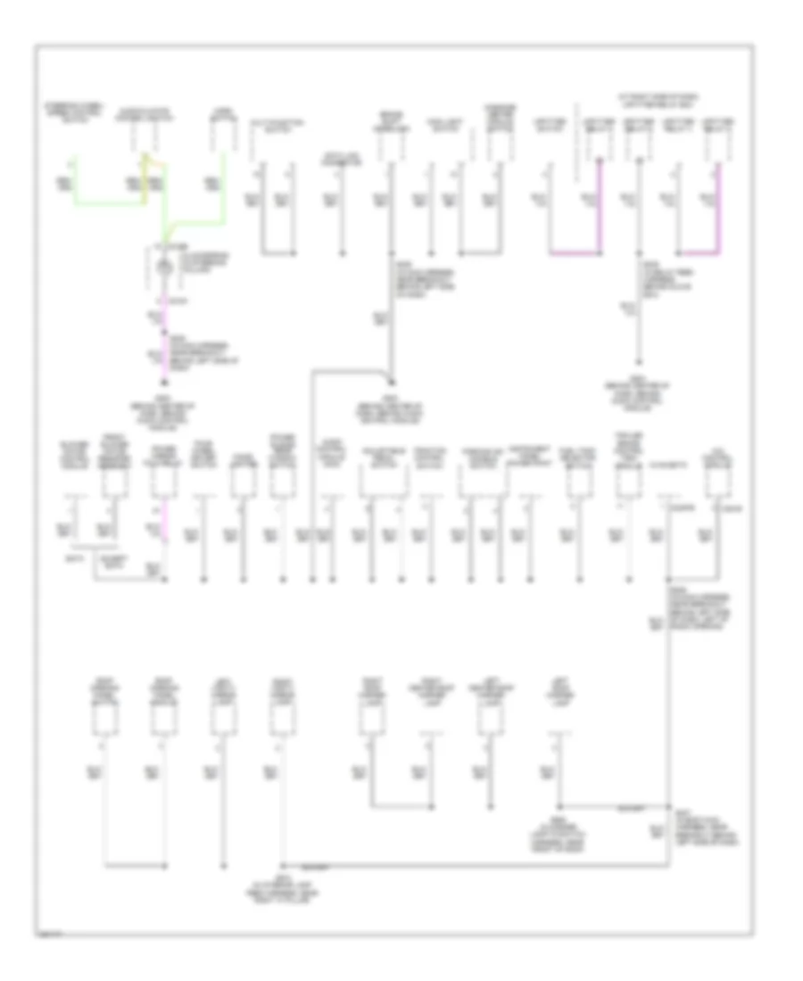 Ground Distribution Wiring Diagram 3 of 5 for Ford Cab  Chassis F350 Super Duty 2008