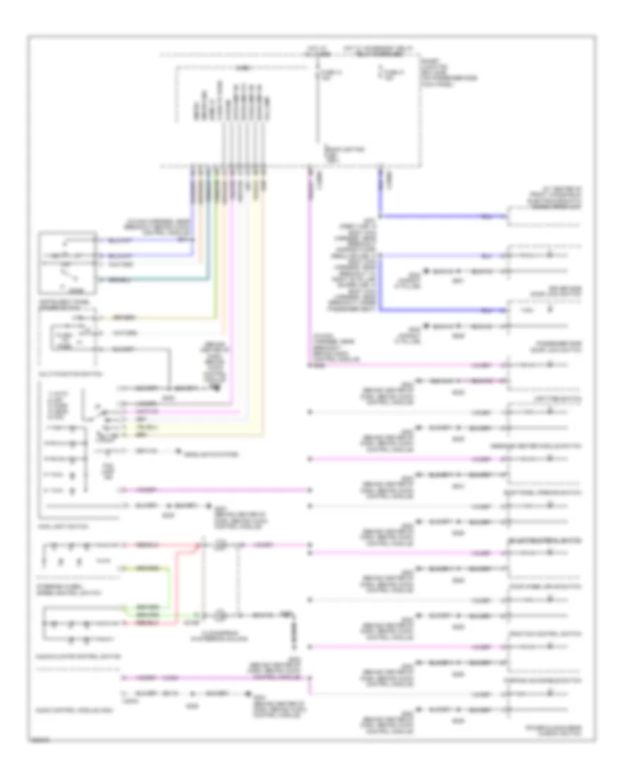 Instrument Illumination Wiring Diagram for Ford Cab  Chassis F350 Super Duty 2008